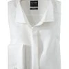 OLYMP Level Five Camicia Ecru Elegante Da Cerimonia Olymp Con Polso Doppio