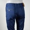 BSETTECENTO Made In Italy Pantalone Bsettecento Blu Scuro Slim Fit Cotone Stretch