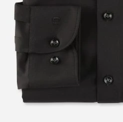 Camicia Olymp Level Five In Jersey Nera Slim Fit -Meyer Shop 0 4670e438 706