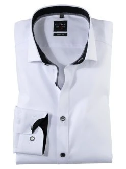 Camicia Slim Fit Bianca Olymp Level Five -Meyer Shop 0 48977c0b 1700