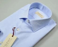 Regent By Pancaldi Camicia Celeste Pancaldi Puro Cotone Slim Fit -Meyer Shop 0 4ae8757e 1470 1