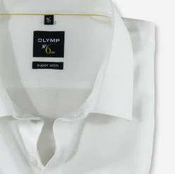 OLYMP N. 6 Camicia écru Super Slim Fit Olymp Cotone Twill Stretch -Meyer Shop 0 4dabe8cc 706