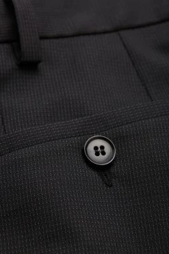 DIGEL Protect 3 Abito Nero Micro Disegno Digel Slim Fit Lana Stretch -Meyer Shop 0 4e902c13 1280