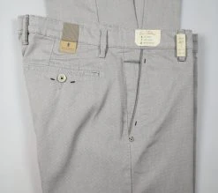 Pantalone Sea Barrier Grigio Chiaro Cotone Nido D'ape Stretch -Meyer Shop 0 5198eaa1 1355