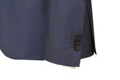 Simbols Made In Italy - Made In Puglia Smoking Blu Simbols Slim Fit In Lana Jacquard -Meyer Shop 0 51a8b603 1700