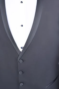 Baggi Men Smoking Elegante Baggi Nero Slim Fit Con Panciotto E Papillon -Meyer Shop 0 5406f174 1700