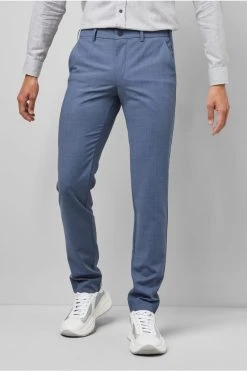 Pantalone Blue In Lana Bi-stretch M5 By Meyer Modern Fit -Meyer Shop 0 548887dc 1200