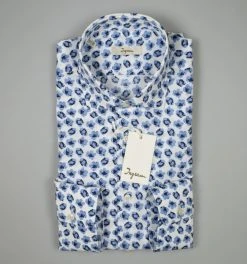 Camicia Ingram In Cotone Stampato Slim Fit -Meyer Shop 0 557ddedf 1200