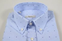 Camicia Ingram A Quadretti Button Down Micro Disegno Fil Coupè -Meyer Shop 0 56c32467 1600