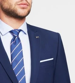 DIGEL Move Slim Fit Abito Digel In Fresco Lana Marzotto Super 100's Bluette Slim Fit