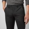 Pantalone Nero In Lana Bi-stretch M5 By Meyer Modern Fit