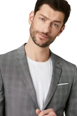 DIGEL Move Extra Slim Fit Abito Extra Slim Fit Digel Move Grigio A Quadri -Meyer Shop 0 5aebc5c2 1280