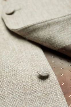 DIGEL Ceremony Vintage Abito Digel Stile Vintage Slim Fit Beige In Misto Lino -Meyer Shop 0 5cbb391f 1280