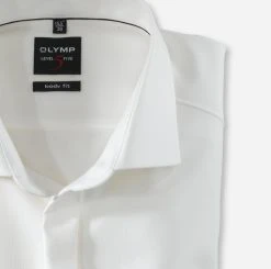 OLYMP Level Five Camicia Ecru Elegante Da Cerimonia Olymp Con Polso Doppio -Meyer Shop 0 5cd34895 706