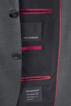 Abito Roy Robson Grigio Slim Fit Lana Idrorepellente -Meyer Shop 0 5d62103d 1023
