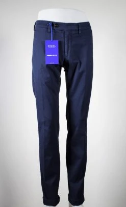 Pantalone Blu Digel In Cotone Lavato Stretch Modern Fit -Meyer Shop 0 5d90c480 1200