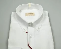 Regent By Pancaldi Camicia Bianca In Puro Lino Pancaldi Regular Fit -Meyer Shop 0 5ecb8495 1479
