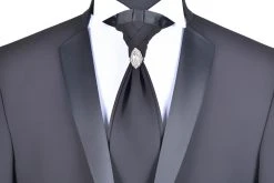 Baggi Men Abito Alla Coreana Da Sposo Nero Baggi Cerimonia -Meyer Shop 0 600d99be 1700