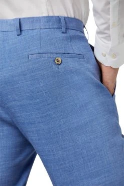 Abito Digel Slim Fit Azzurro Sfoderato In Misto Lino -Meyer Shop 0 62a6a6b3 1280