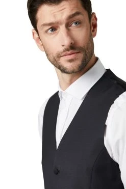 DIGEL Ceremony Abito Slim Fit Elegante Digel Blu Scuro Con Gilet -Meyer Shop 0 641fc276 1280 1