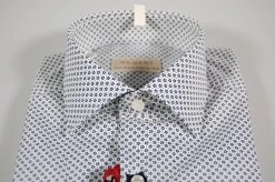 Camicia Regent By Pancaldi Slim Fit Cotone Stretch Stampa A Fiori Blu -Meyer Shop 0 67d28f6d 1600