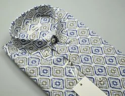 Camicia Ingram Cotone E Lino Regular Fit