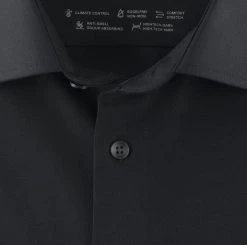 OLYMP Luxor Camicia Nera Olymp Dynamic Flex Modern Fit -Meyer Shop 0 6b4c37e7 706