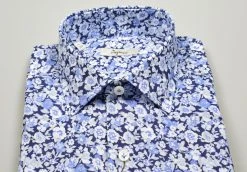 Camicia Ingram In Cotone Regular Fit Con Disegno Floreale Stampato