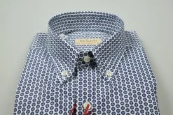 Regent By Pancaldi Camicia Pancaldi In Cotone Stampato Regular Fit -Meyer Shop 0 6e74d85a 1600