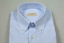 Regent By Pancaldi Camicia Button Down Celeste Pancaldi Cotone Oxford Regular Fit -Meyer Shop 0 6f5effd5 1600