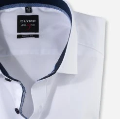 Camicia Bianca Slim Fit Olymp Level Five -Meyer Shop 0 70c1a8e8 706