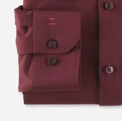 OLYMP No. Six Camicia Olymp In Jersey Bordeaux Super Slim Fit -Meyer Shop 0 720c7095 706