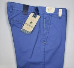Pantalone Blu Marine Sea Barrier Cotone Piquet Stretch Stone Wash -Meyer Shop 0 724bc371 1700
