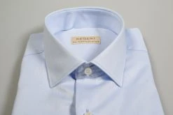 Regent By Pancaldi Camicia Regular Fit Pancaldi Celeste Chiaro Puro Cotone -Meyer Shop 0 73302551 1600 1