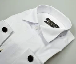 BAGGI CERIMONIA Camicia Da Cerimonia Slim Fit Baggi Collo Diplomatico -Meyer Shop 0 73f998e4 1415