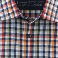 OLYMP Luxor Camicia Olymp A Quadri Modern Fit In Jersey