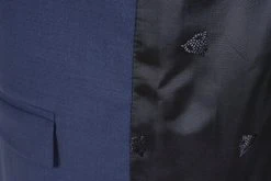 Abito Bluette Slim Fit Con Gilet Roy Robson Lana Stretch