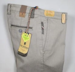 Pantalone Sea Barrier Beige Cotone Tinto Filo Stretch -Meyer Shop 0 76594c74 1700