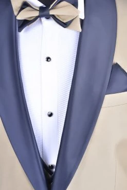 Baggi Men Smoking Beige Baggi Cerimonia Slim Fit Completo Di Panciotto E Papillon -Meyer Shop 0 78c7bb3d 1700