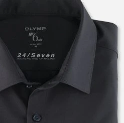 OLYMP No. Six Camicia Olymp In Jersey Blu Scuro Super Slim Fit -Meyer Shop 0 799c9907 706