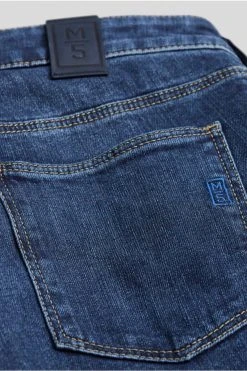 Jeans Blu Stone Washed Denim Autentico Regular Fit M5 By Meyer -Meyer Shop 0 79afed62 1200
