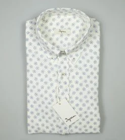 Ingram Made In Italy Camicia In Lino E Cotone Ingram Button Down Regular Fit