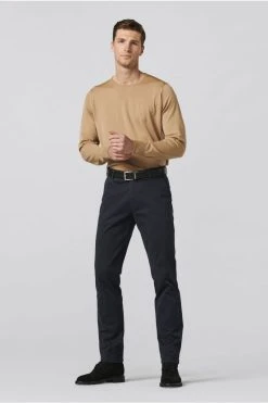Pantalone Blu Meyer In Cotone Fairtrade Modern Fit -Meyer Shop 0 7e7b8fa0 1200