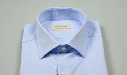 Regent By Pancaldi Camicia Celeste Pancaldi Puro Cotone Slim Fit -Meyer Shop 0 7f154a28 1600 1