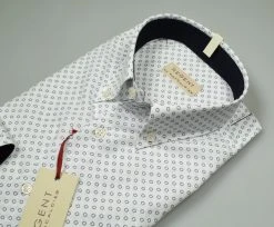 Regent By Pancaldi Camicia Pancaldi Regular Fit Collo Button Down -Meyer Shop 0 81c56632 1455