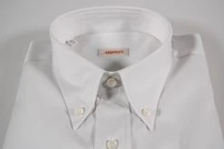 ARAMIS By Inghirami Company Camicia Grigio Perla Aramis Collo Button Down -Meyer Shop 0 8437a6f8 1600