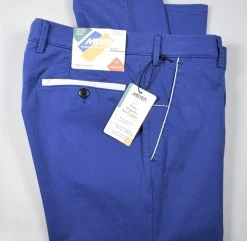 Pantalone Meyer Blu Marine Cotone Bio Vestibilità Perfetta -Meyer Shop 0 88303b95 1700