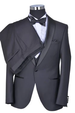 Baggi Men Smoking Nero Baggi Cerimonia Slim Fit Completo Di Panciotto E Papillon -Meyer Shop 0 8aa6e622 1636