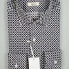 Camicia Ingram Slim Fit Fantasia Geometrica Stampata Puro Cotone