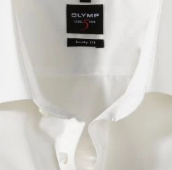 OLYMP Level Five Camicia Crema Beige Olymp Slim Fit Cotone Stretch -Meyer Shop 0 8ca2de27 706